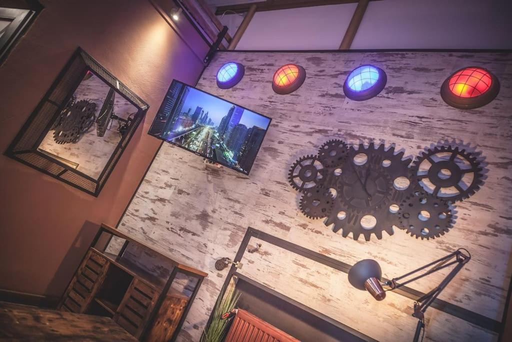 Einzigartige Ferienwohnung Bunt Wie Berlín Exterior foto